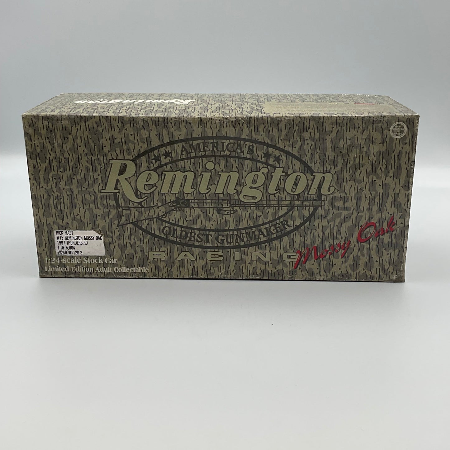 Scale Model Of Remington Sponsored Car