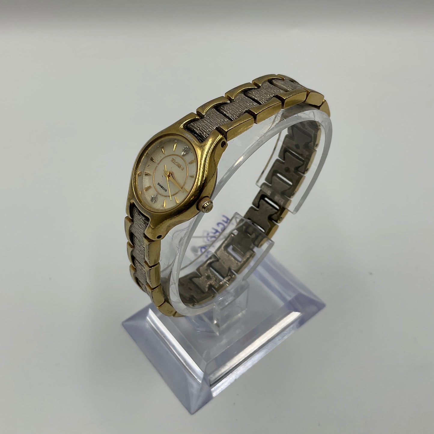 Vintage Elgin Ladies Diamond Watch