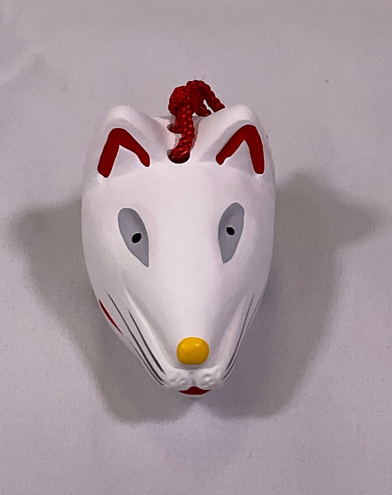 White Fox Kyoto Fushimi Inari Shrine Shrine Myobu Clay Bell