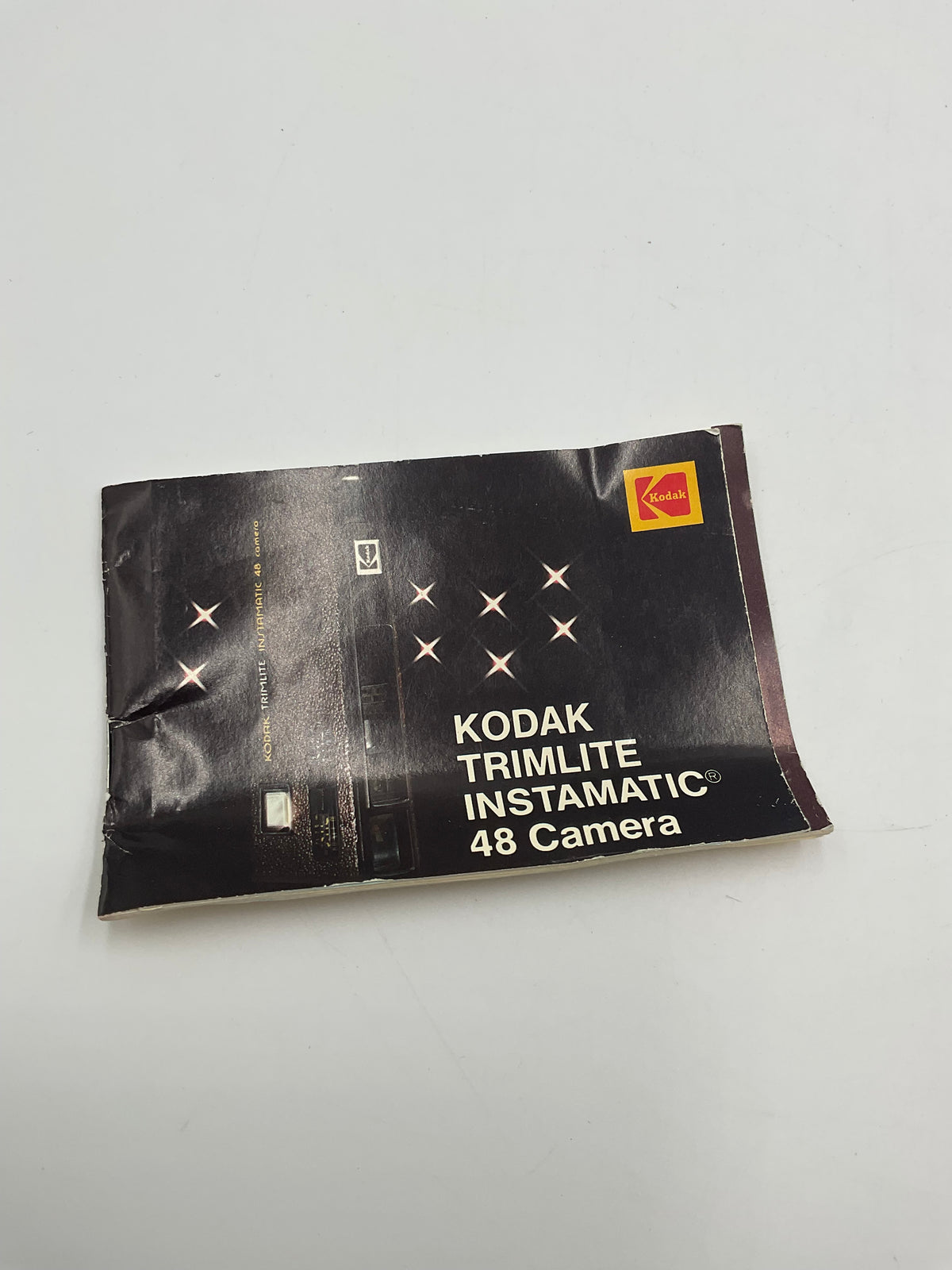 LOT Kodak Trimlite Instamatic 48 110 Pocket Camera Case Manual Sylvania Flash