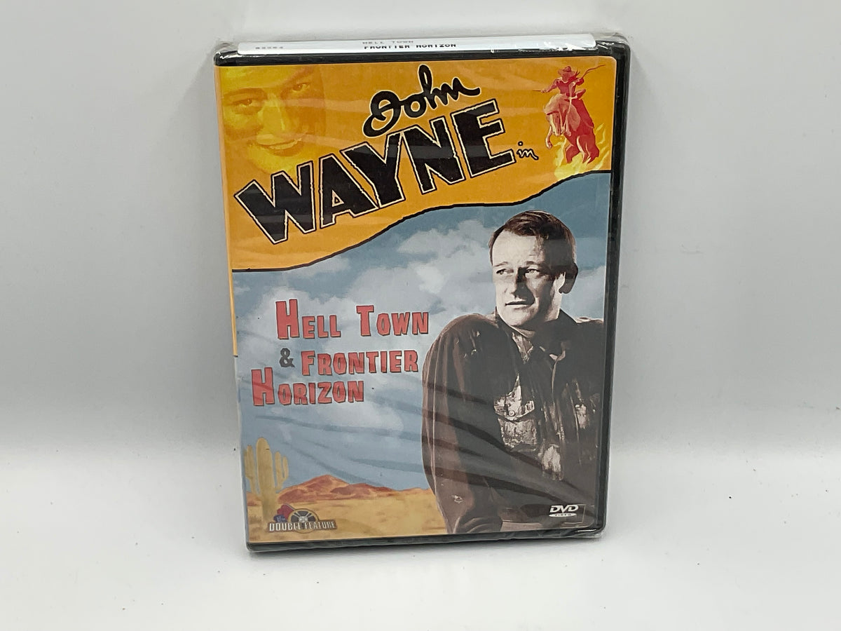 John Wayne: Hell Town + Frontier Horizon DVD Sealed