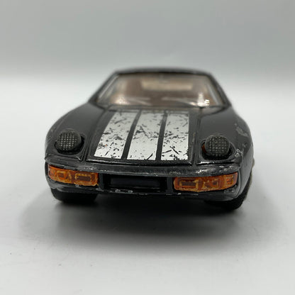 1979 Black Vintage 1:44 Scale Matchbox Porsche 928 Die-Cast Scale Model Replica Car