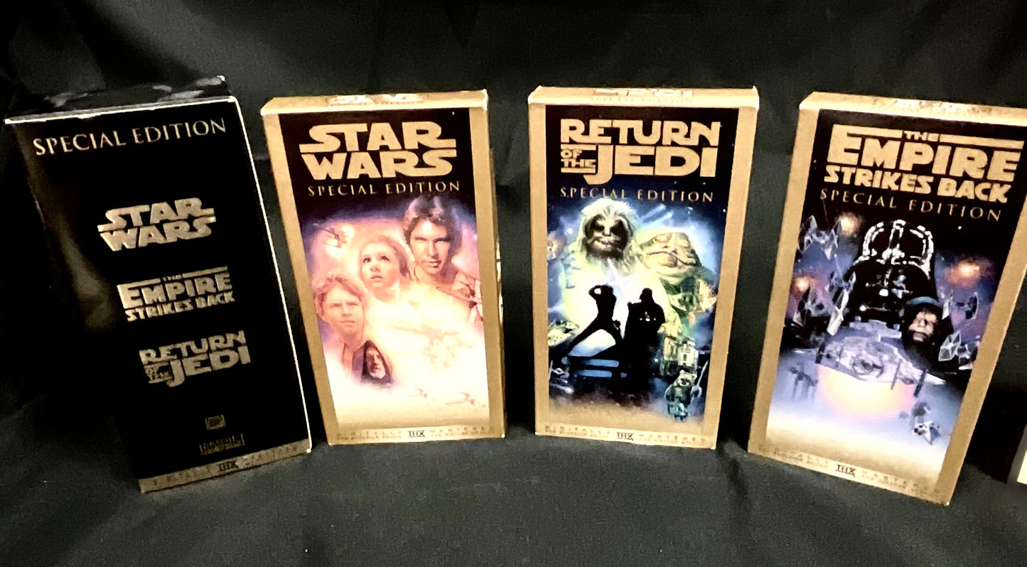 Original Starwars Trilogy on VHS