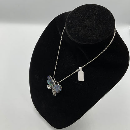 Butterfly Pendant Chain Necklace