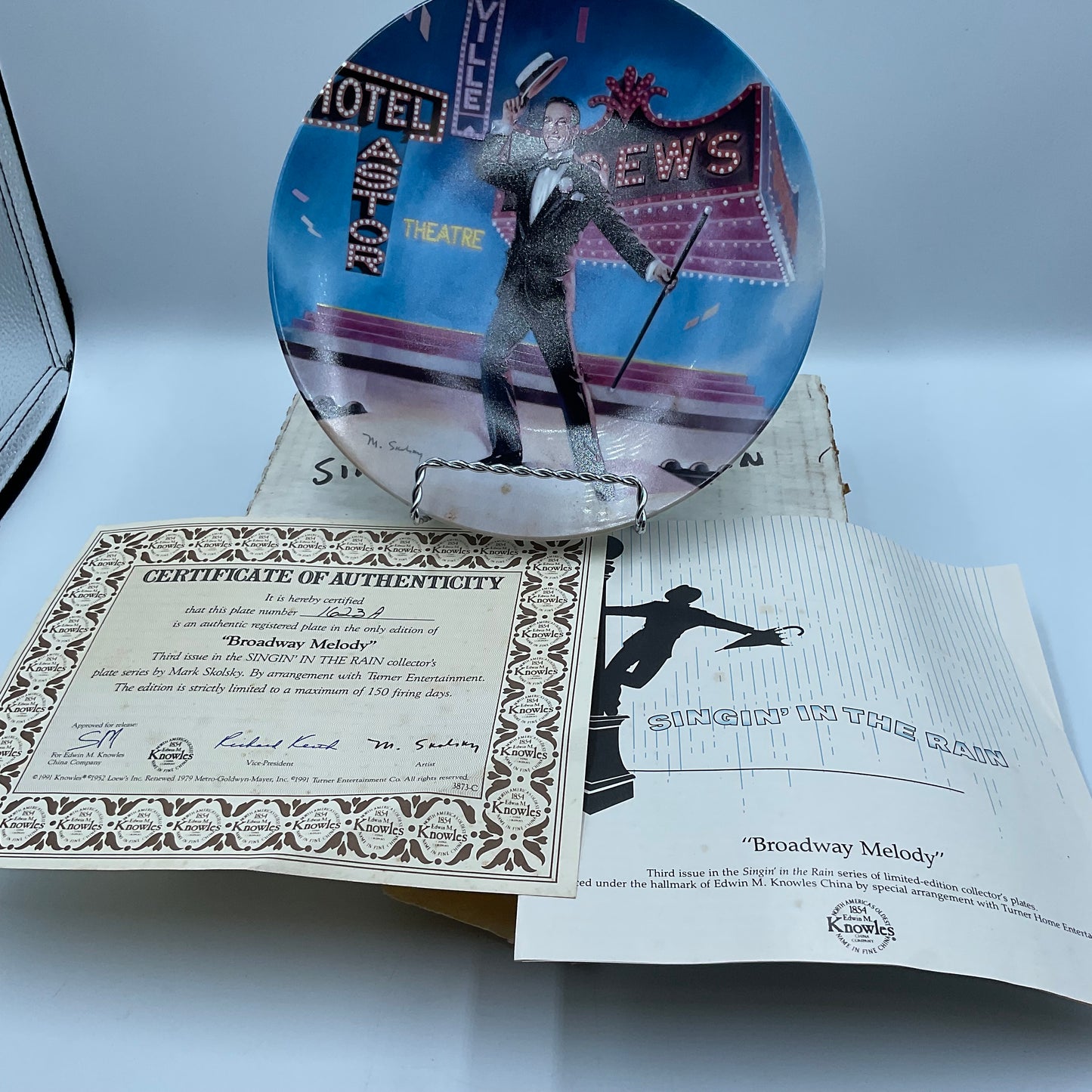 The Edwin M.Knowles China Co. Broadway Melody By Mark Skolsky