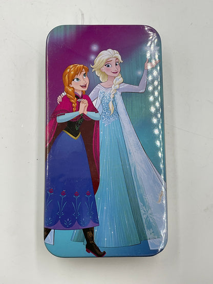 Disney Frozen Elsa Carabiner Clip Watch Anna Elsa Tin  New Battery