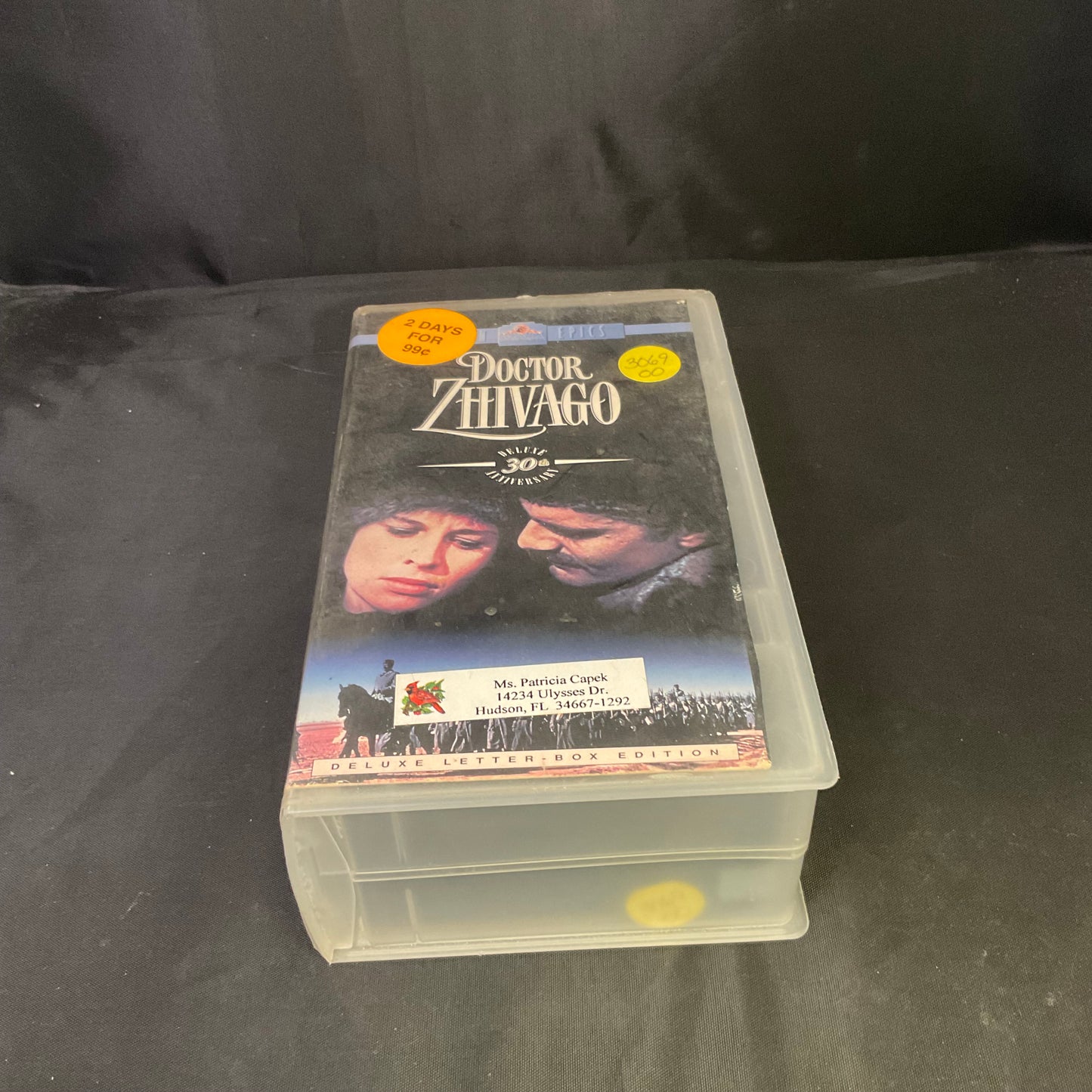 Doctor Zhivago 2 box Set VHS Tapes