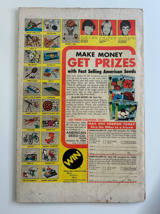 Giant-Size Dracula #5 Fine Art of Dying Vintage 1975 Marvel Group Comic Book