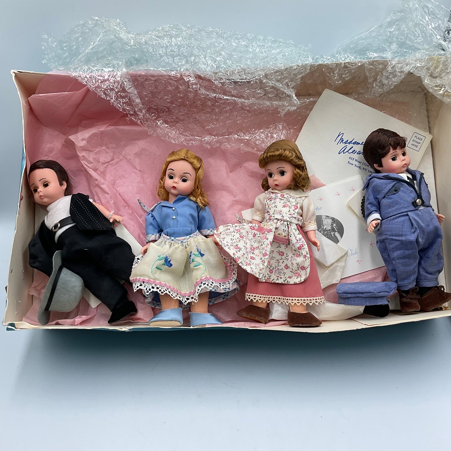 Madame Alexander Set Of 4 Honeymooners Set