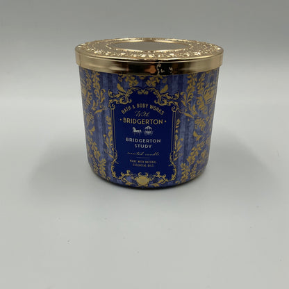 Bath & Body Work’s Bridgerton Study Candle with Bridgerton Crown Candle Holder