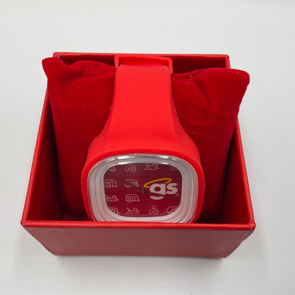 Good Sam Red Silicone Casing Water Resistant Analog FLEX Watch