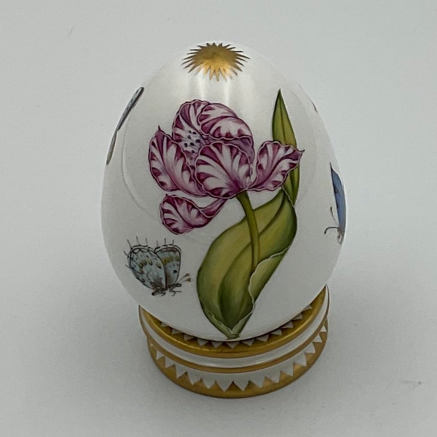 Anna Weatherley Limited Edition White House Historical Association Hand Painted Porcelain Egg