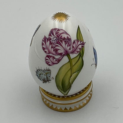Anna Weatherley Limited Edition White House Historical Association Hand Painted Porcelain Egg
