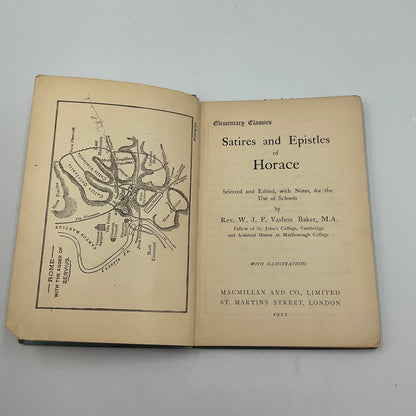 Vintage Edition Horace: Satires and Epistles From Elementary Classics