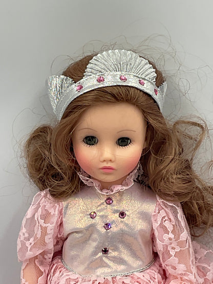 Vintage Madame Alexander The Wizard of Oz Glinda the Good Witch Doll with Tag , Pink Gown and Crown