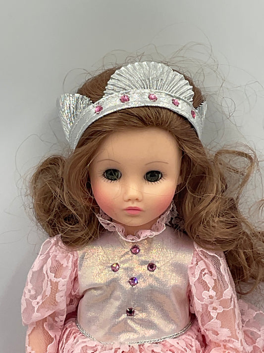 Vintage Madame Alexander The Wizard of Oz Glinda the Good Witch Doll with Tag , Pink Gown and Crown