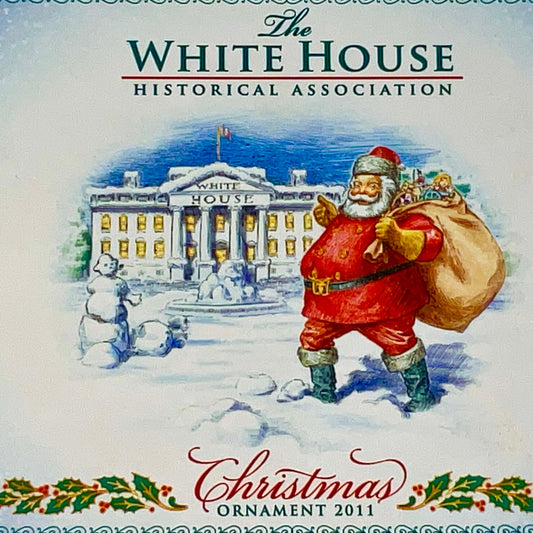 White House Historical Association 50th Anniversary 2011 Christmas Ornament