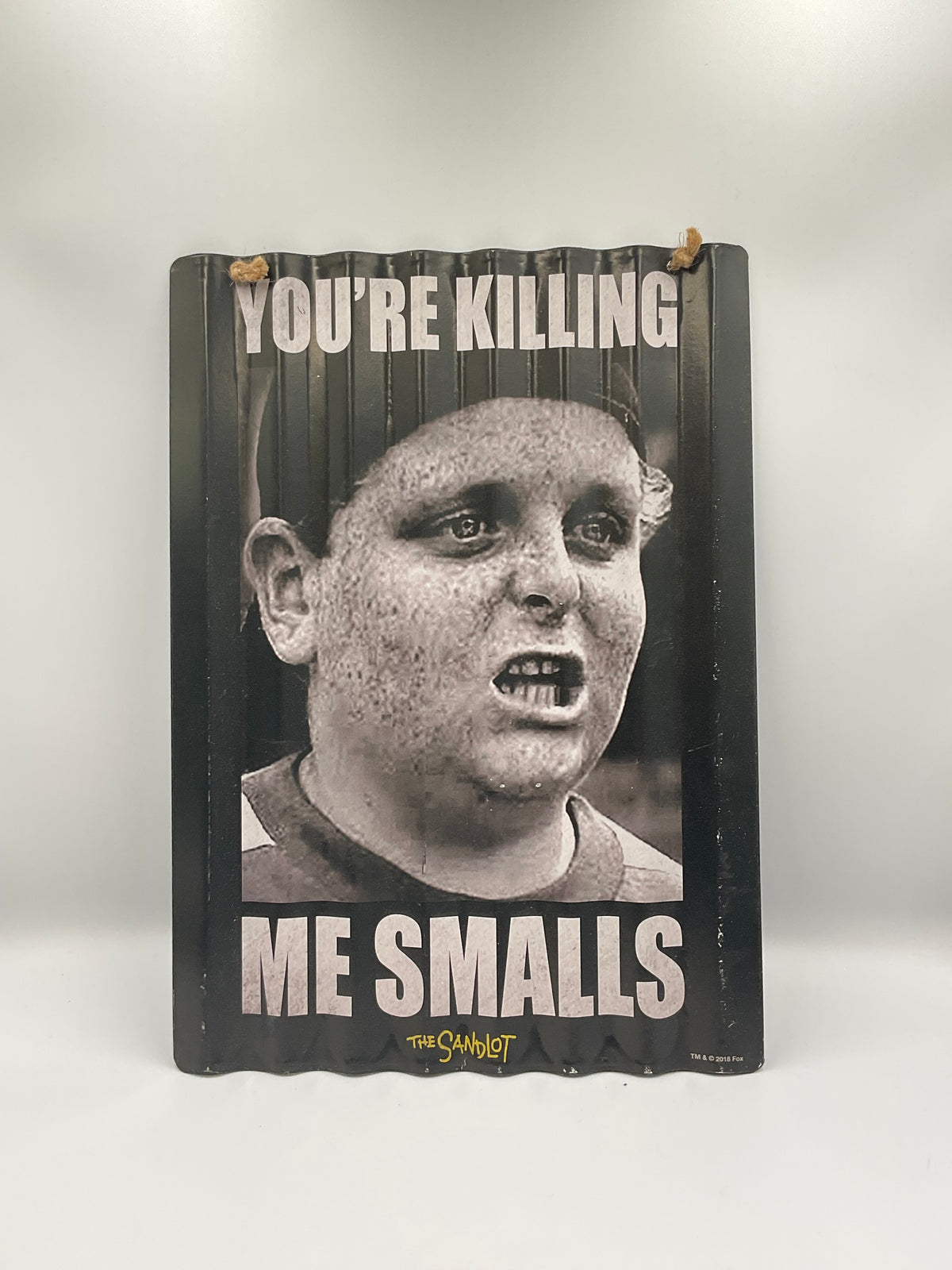 The Sandlot "You're Killing Me Smalls" Corrugated Metal Wall Sign