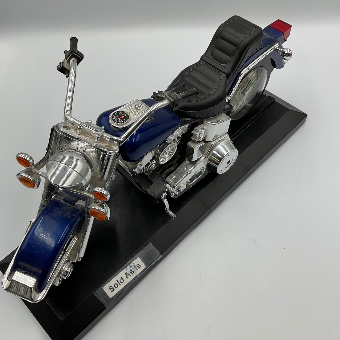 Harley Davidson Blue Maisto 1:18 Scale Die-cast Replica