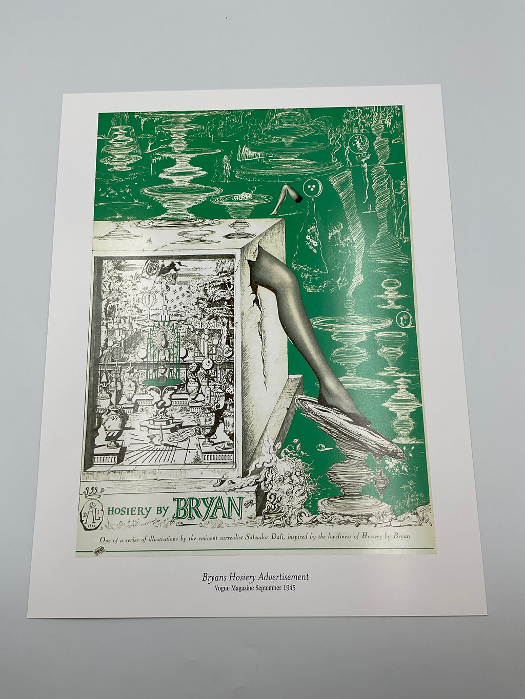 Vintage Salvador Dali Museum St Petersburg FL Dalí & Advertising Portfolio