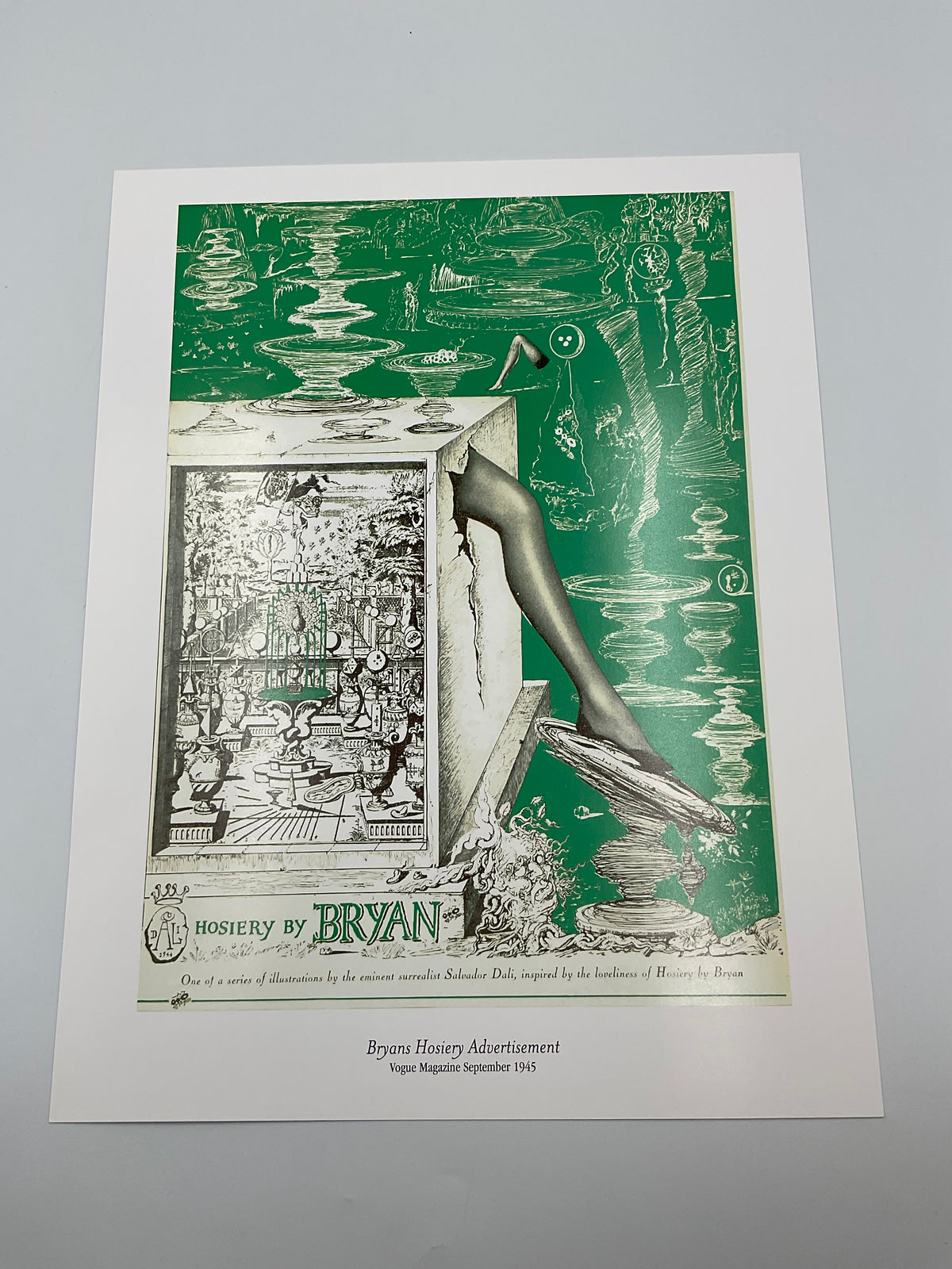 Vintage Salvador Dali Museum St Petersburg FL Dalí & Advertising Portfolio