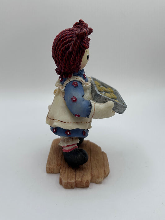 Raggedy Ann & Andy “Life is What You Make It” Vintage Enesco Figurine