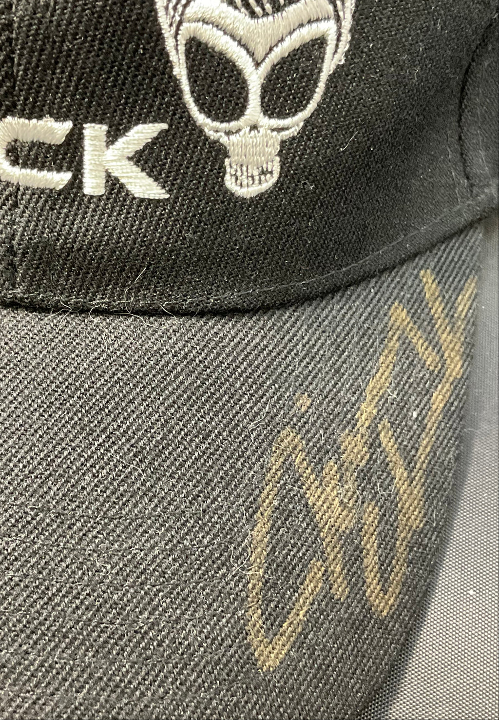 Jimmy Church Hand Signed In-Person Autograph Fade to Black Hat Without CoA