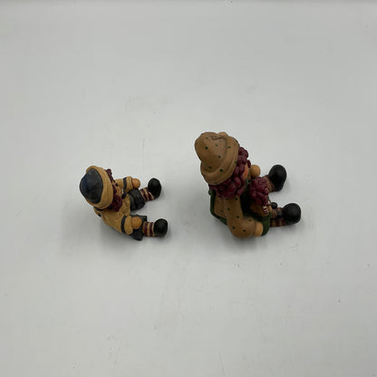 Blossom Bucket Resin Figurines