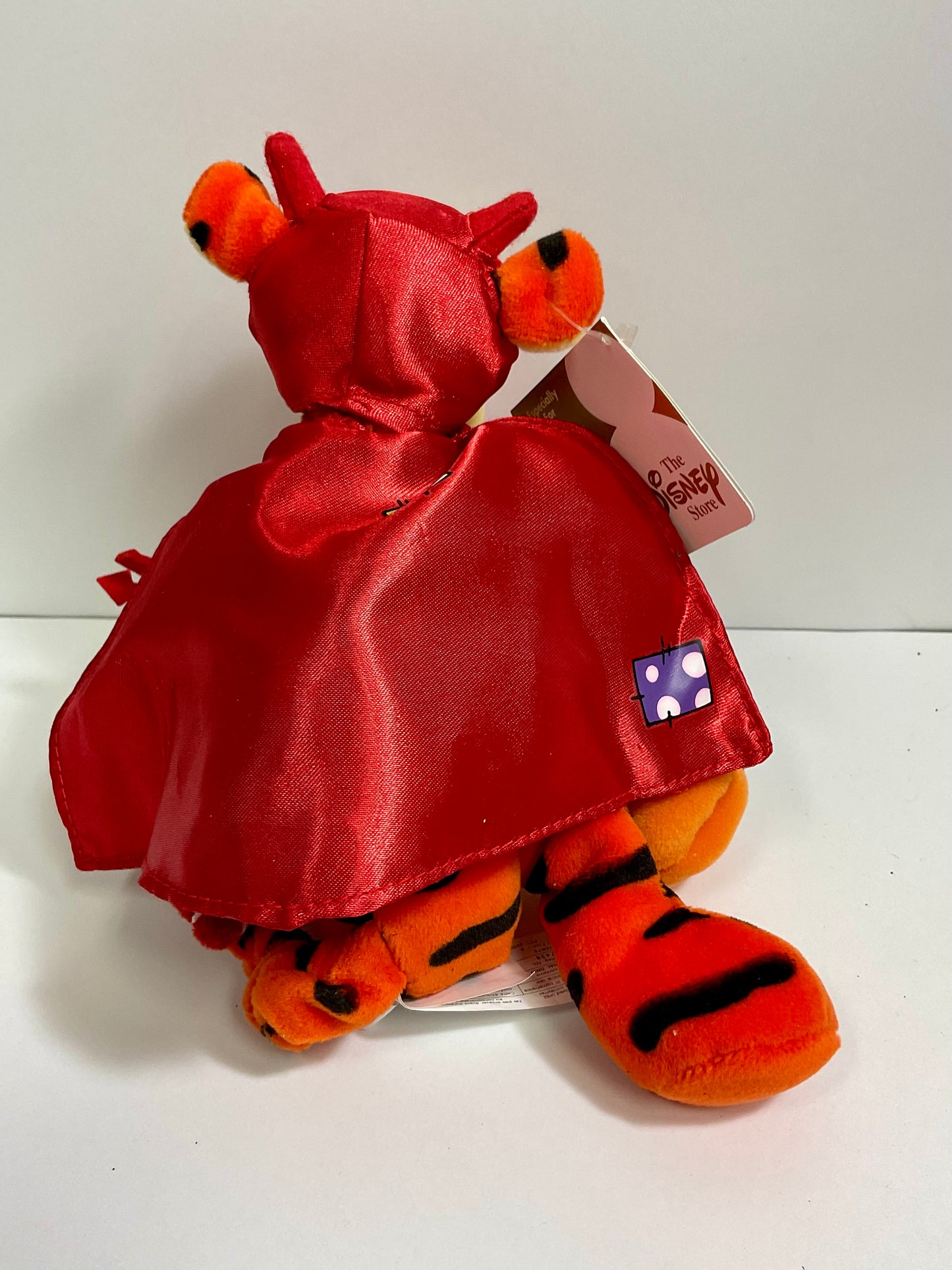Devil Costume Tigger Vintage Winnie the Pooh Bear & Friends Halloween Mini Beanbag Beanie Plush Disney Collectible