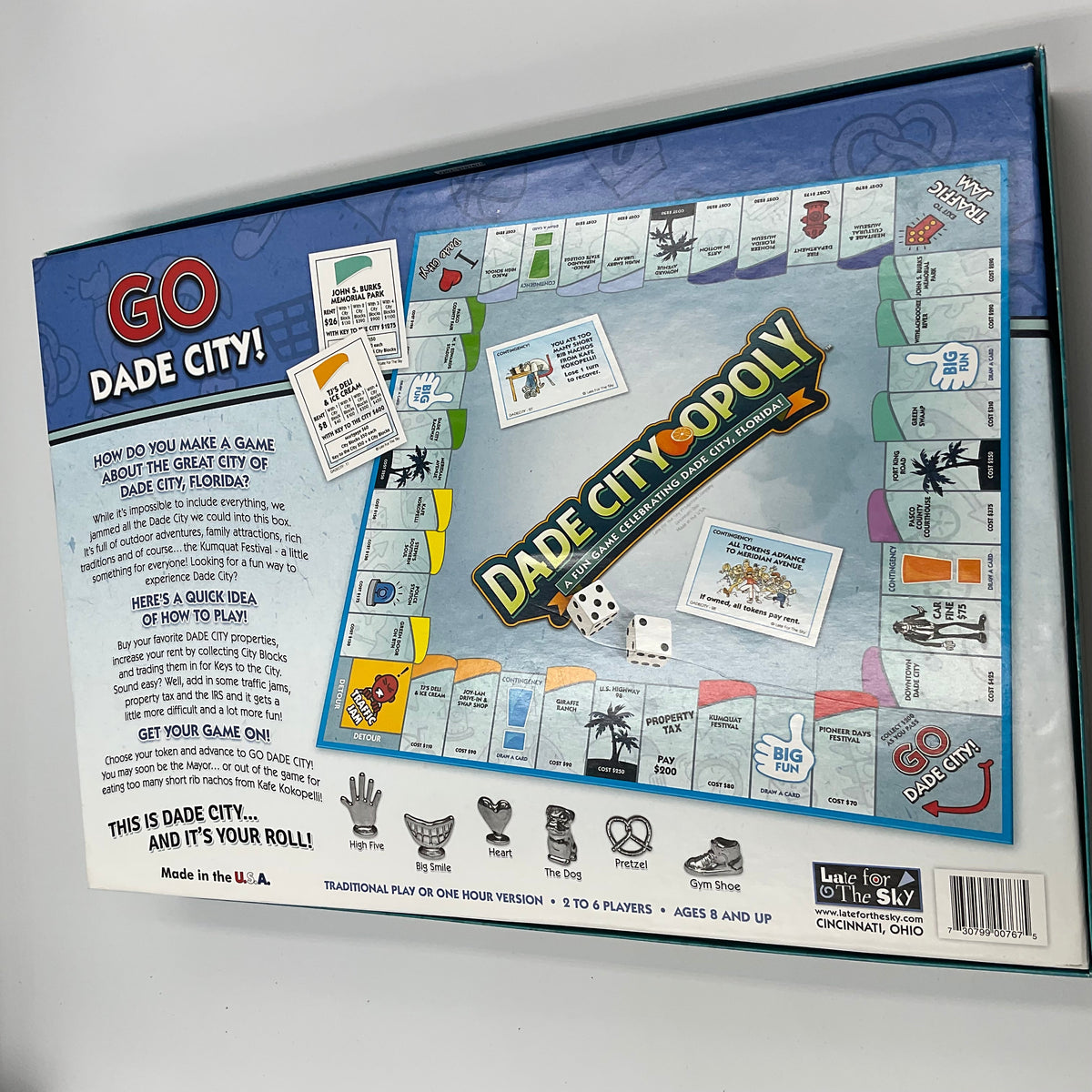 Dade Cityopoly Collectible Monopoly Board Game Custom City Edition