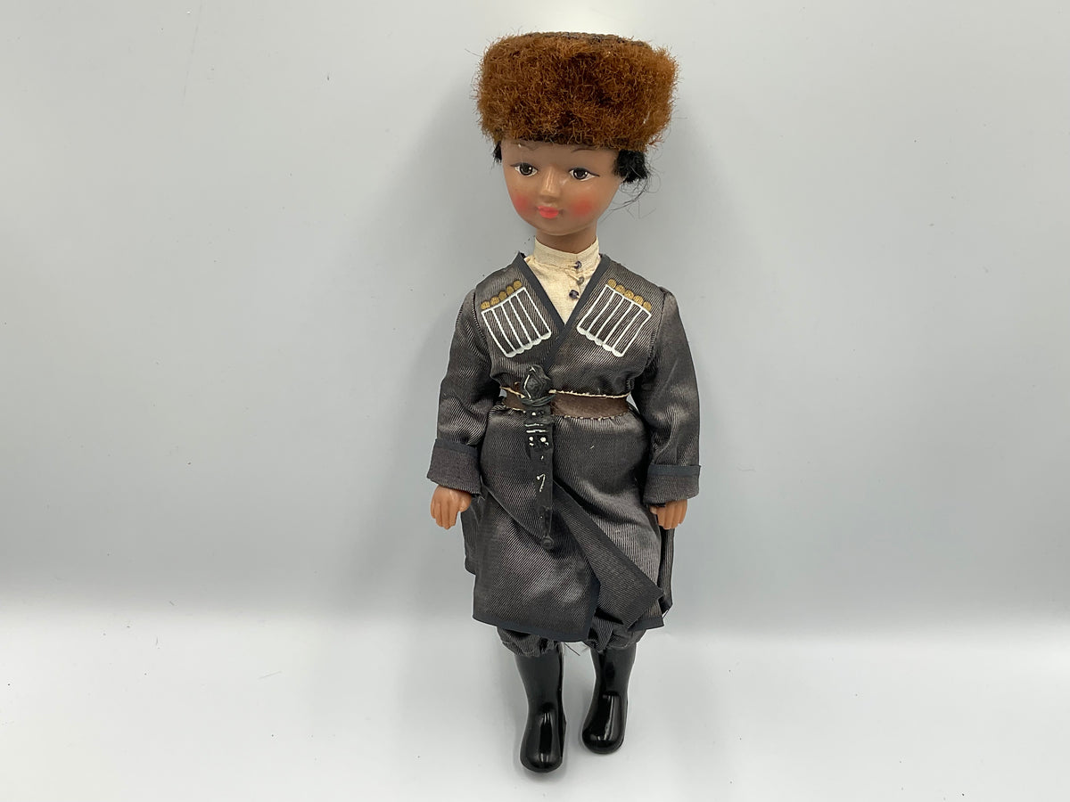 Vintage Soviet-Era Souvenir Doll