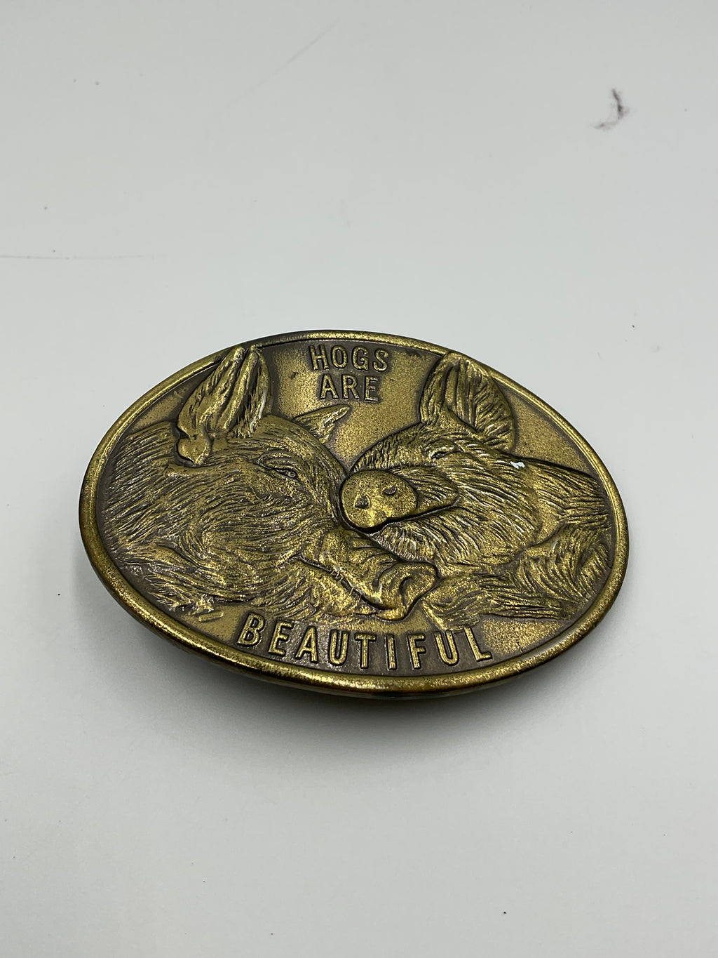 Vintage National Pork Producers Council 1975 Belt Buckle