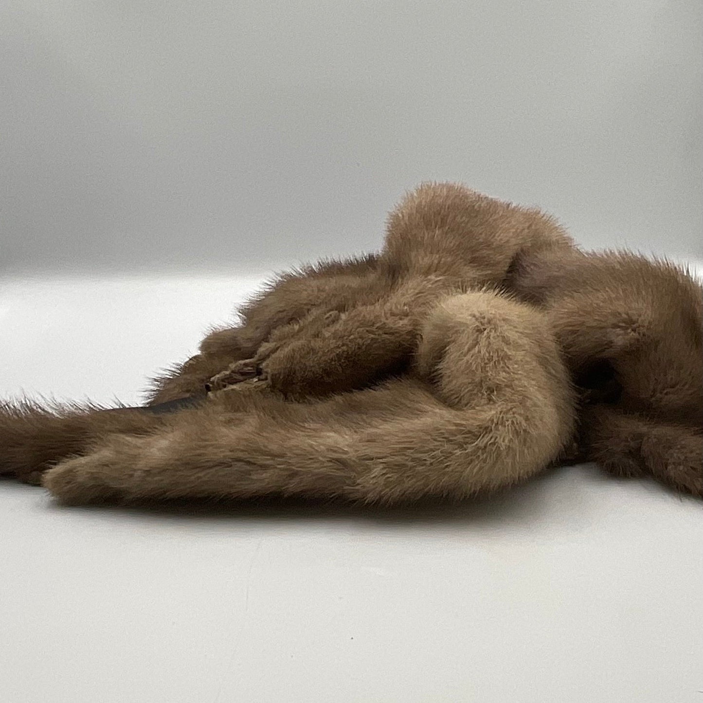 Natural Mink Fur Stole