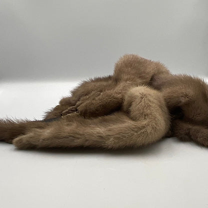 Natural Mink Fur Stole