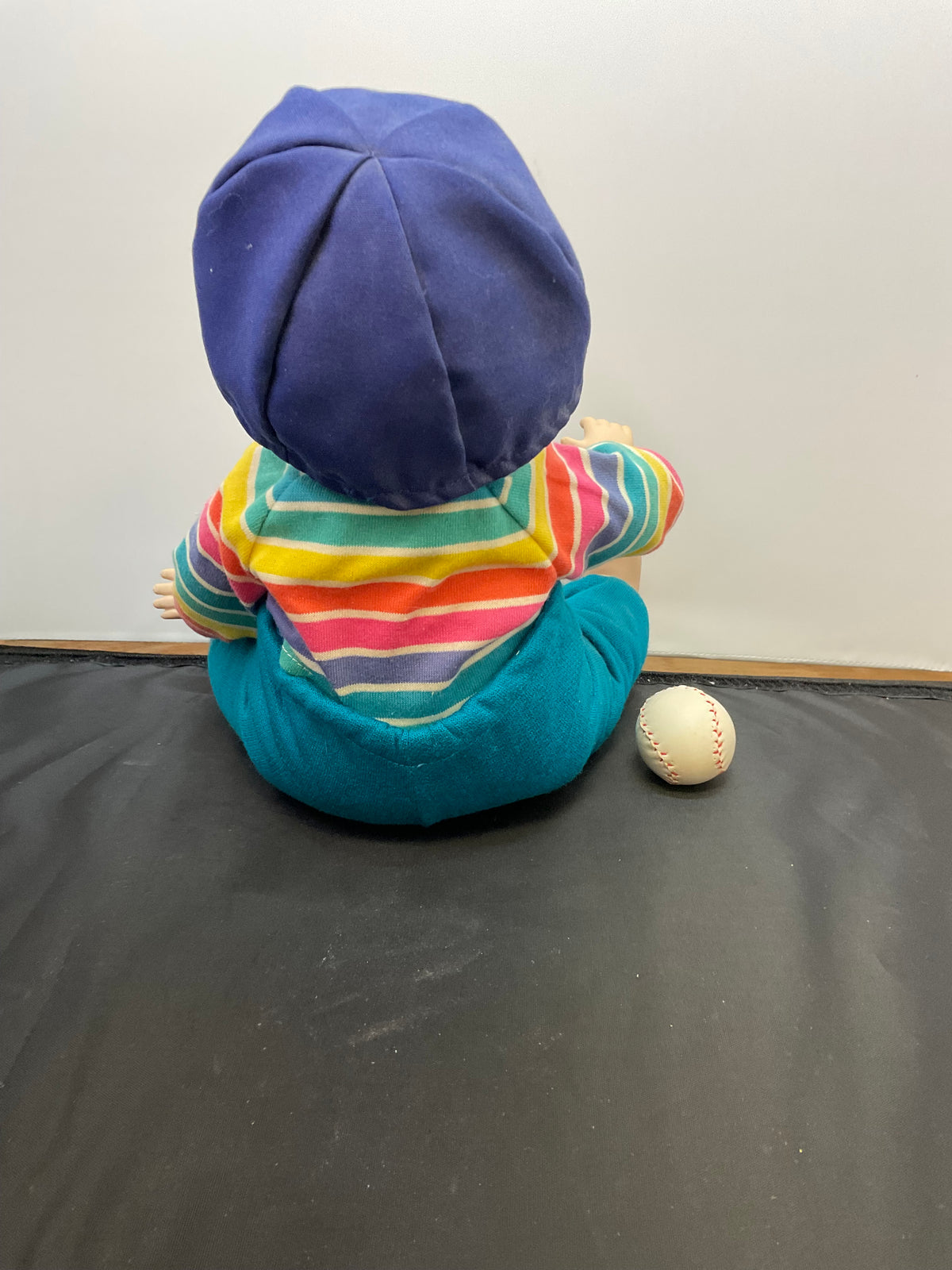 Danbury Mint Porcelain Baseball Doll Christopher by Elke Hutchens with Original Box