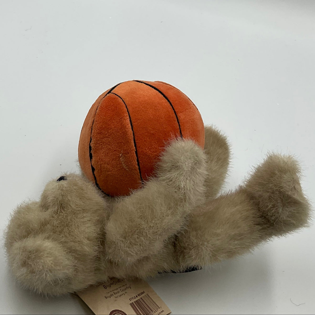 Boyds Bears Mia Goodfriends Thinkin Of Ya Basketball Plush Bear 903064
