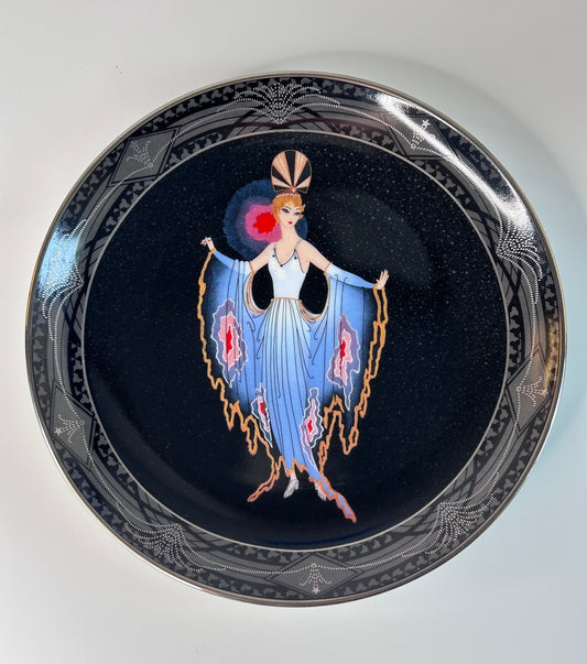 Royal Doulton House of Erte "Twilight" Limited Edition Fine Bone China Plate