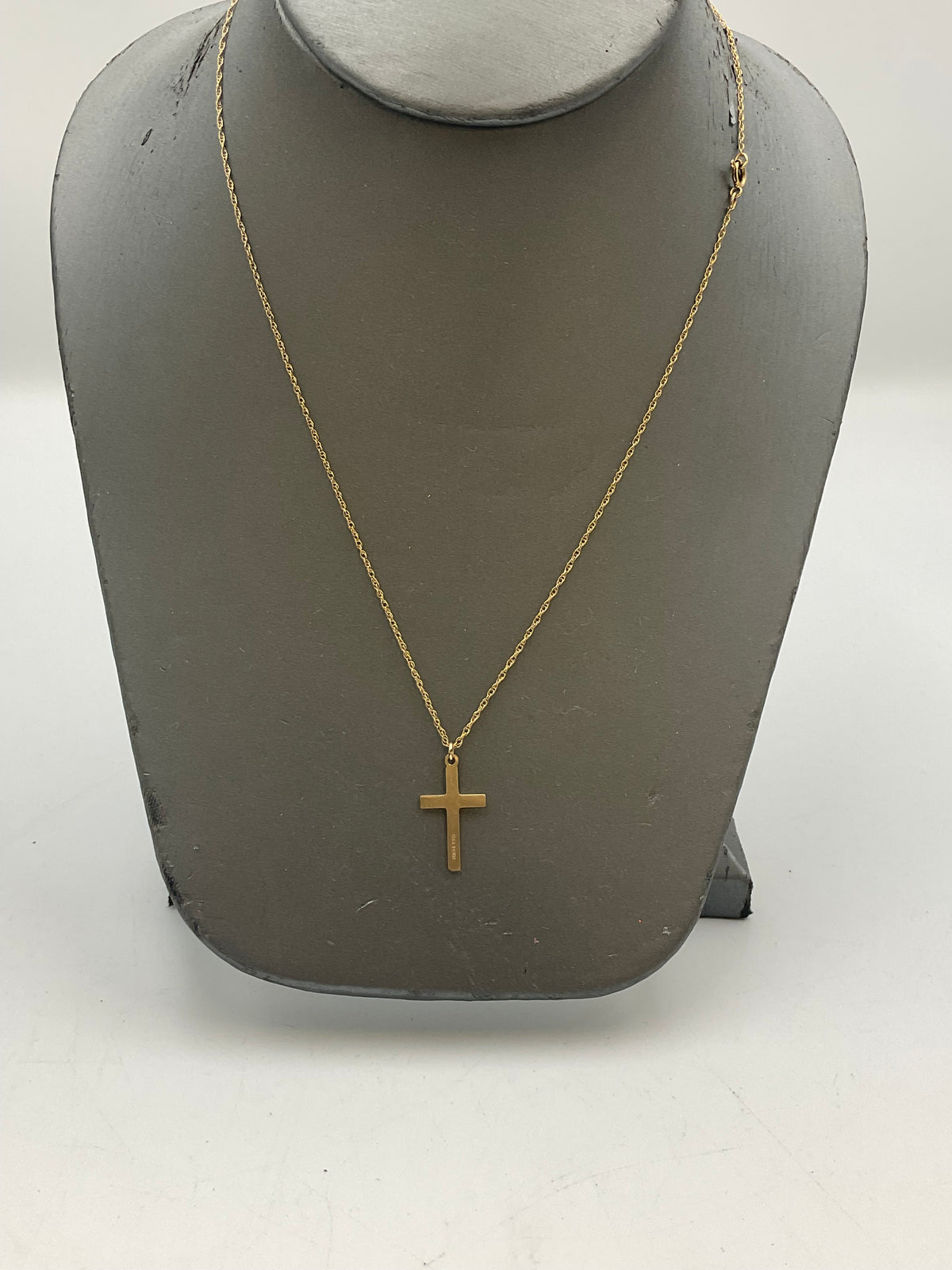 14K Gold Filled Cross Pendant Necklace
