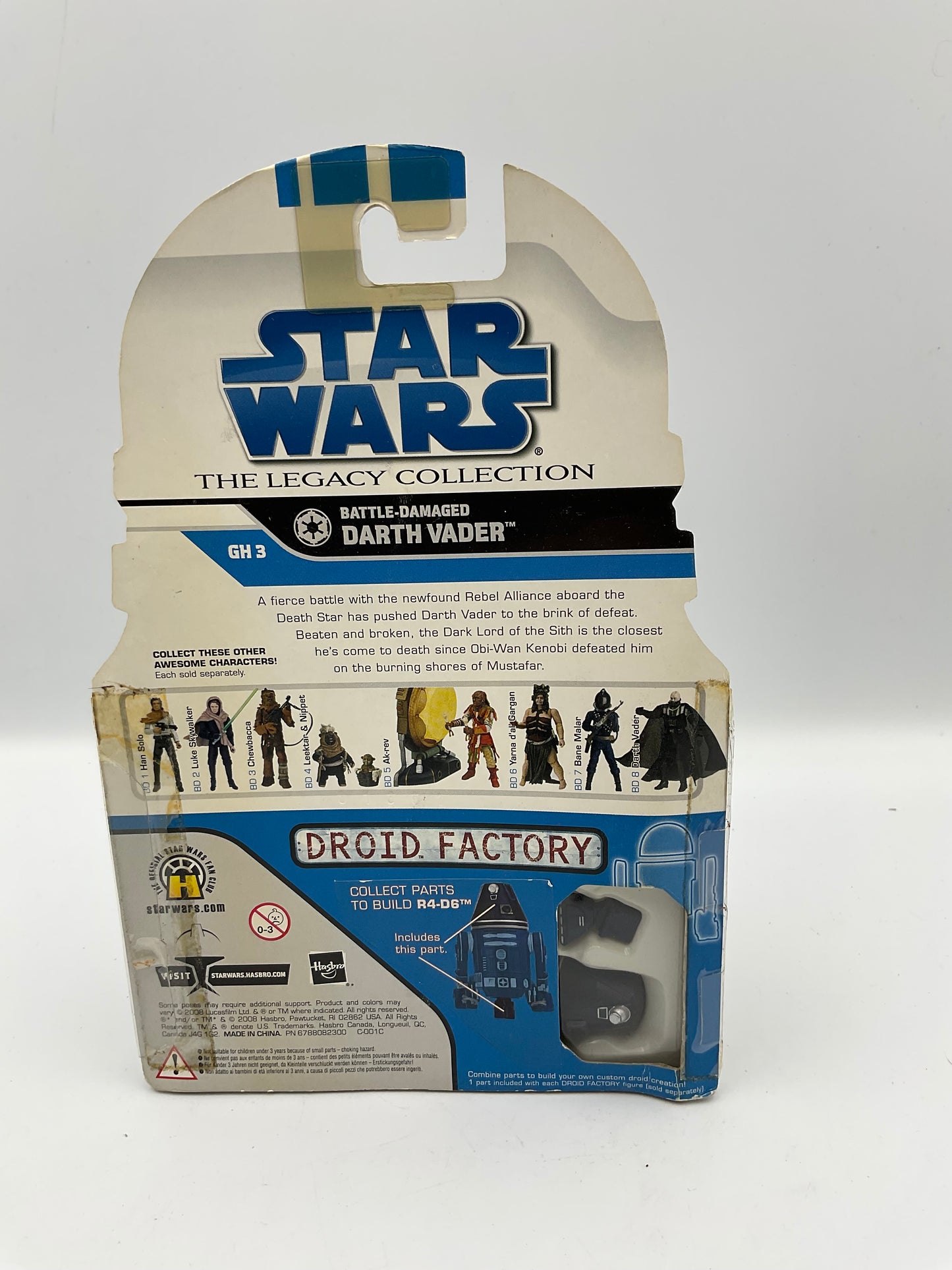 Star Wars The Legacy Collection Battle-Damaged Darth Vader
