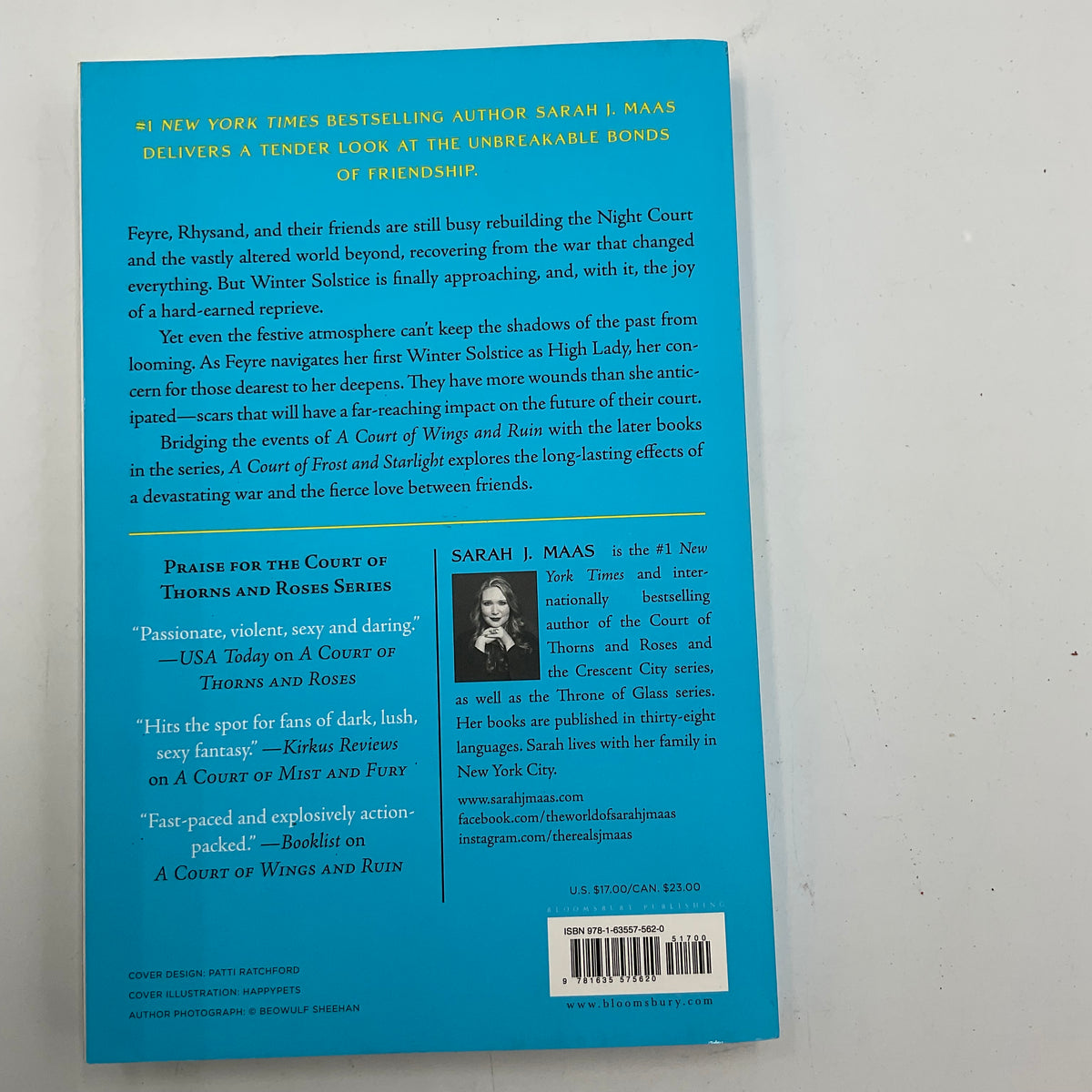 Sarah J.Maas A Court of Frost and Starlight Paperback Book