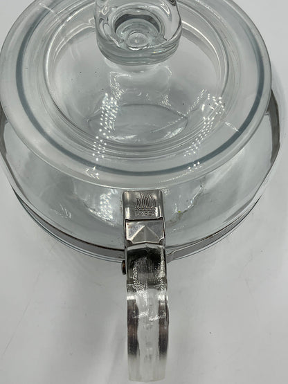 Pyrex Glass and Stainless-Steel Coffee Pot