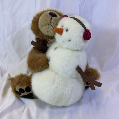 Boyds Bears Bubba Santa W/ Frostie