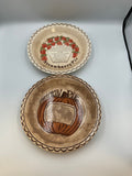 Vintage Royal China Co. Recipe Pie Plates