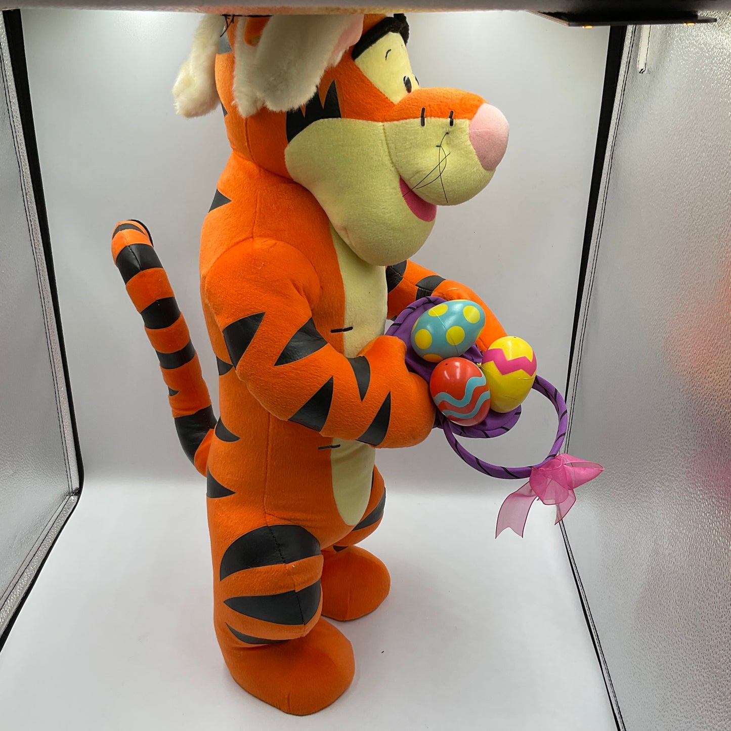 Gemmy Disney’s Tigger Easter Plush Greeter 26 Inches Tall
