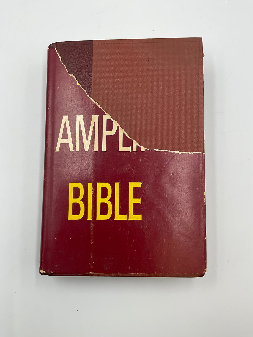 1975 Amplified Bible Hardcover 11th Printing Zondervan