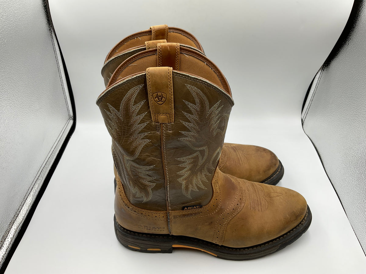 Ariat Western pull-on work boots