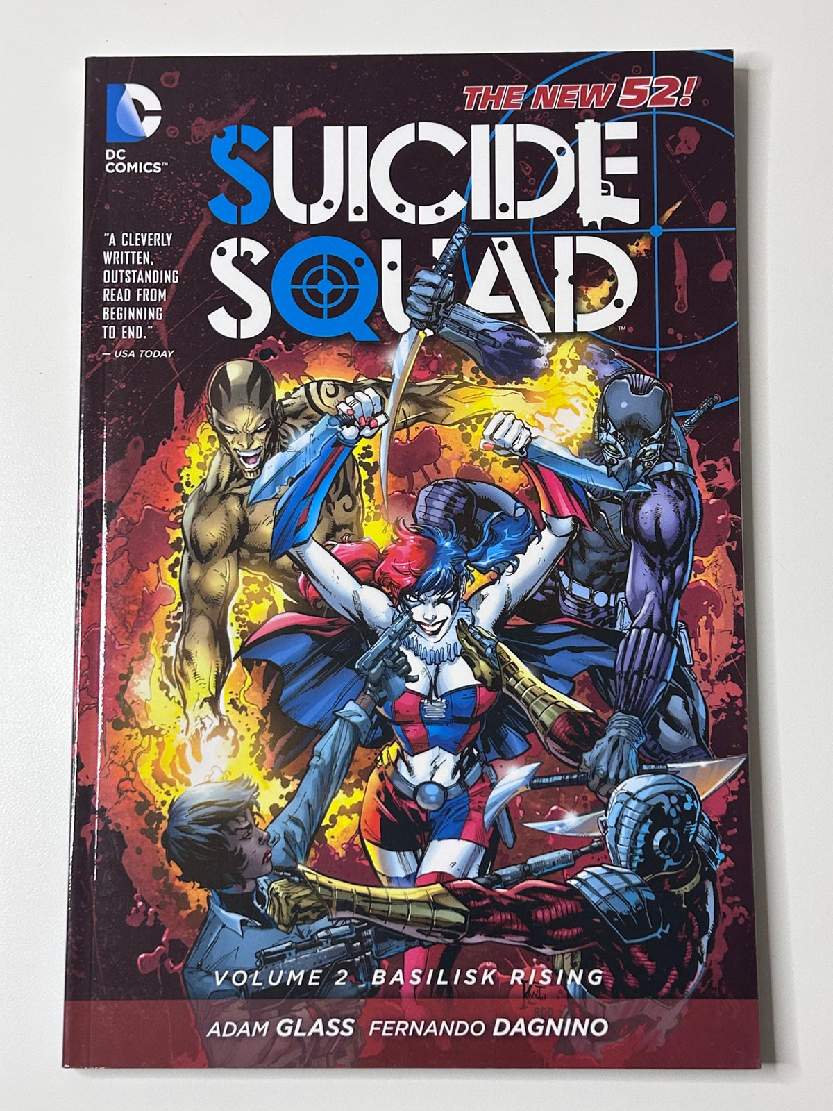 Suicide Squad Vol 2 Basilisk Rising New 52 DC Comics Paperback Comic Book Graphic Novel Feb 2013