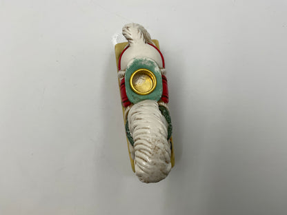 Vintage Giftco Inc. Christmas Rocking Horse Candle Holder Figurine Holiday Decor