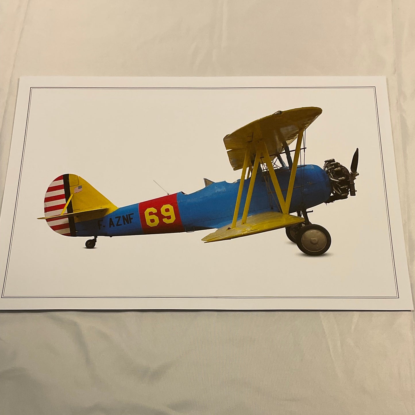 Smithsonian Aircraft 16 Piece Frameable Airplane Prints Art Decor in Original Box