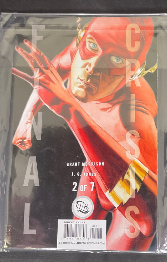 DC Final Crisis #2 of 7 Direct Edition Aug 2008 Comic Book